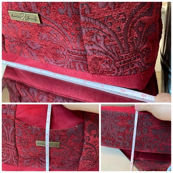 NWT Isabella’s Journey red tapestry bag - Picture 14 of 15